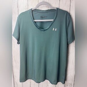 Under Armour Blue Crew Neck Shirt size Large